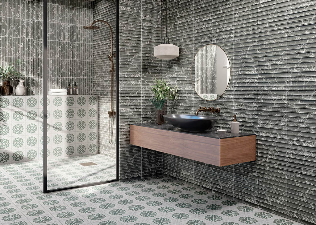 Mainzu Ceramica Concav Csempe és Padlólap