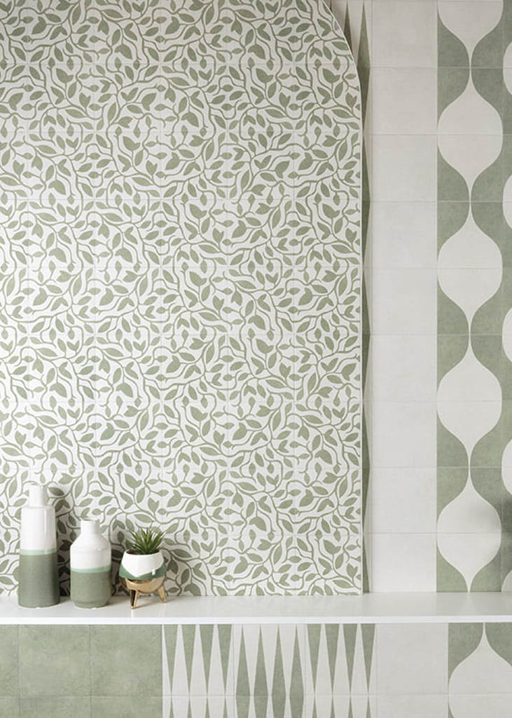 Mainzu Ceramica Green Garden Csempe és Padlólap