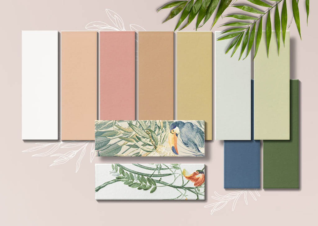 Mainzu Ceramica Jungle Csempe és Padlólap