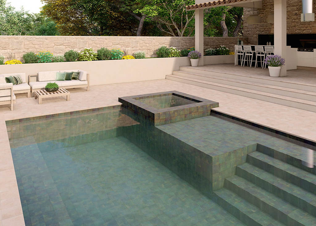 Mainzu Ceramica Lagoon Csempe és Padlólap