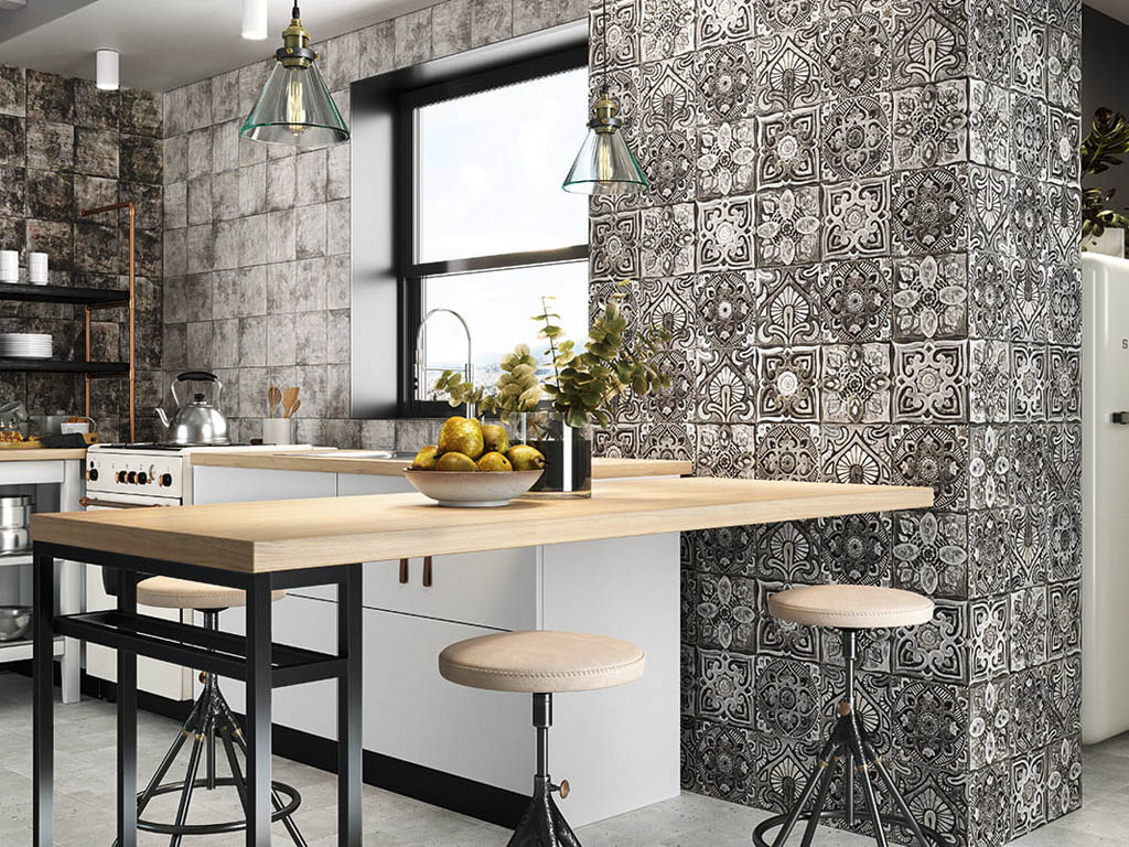 Mainzu Ceramica Mandala Csempe és Padlólap