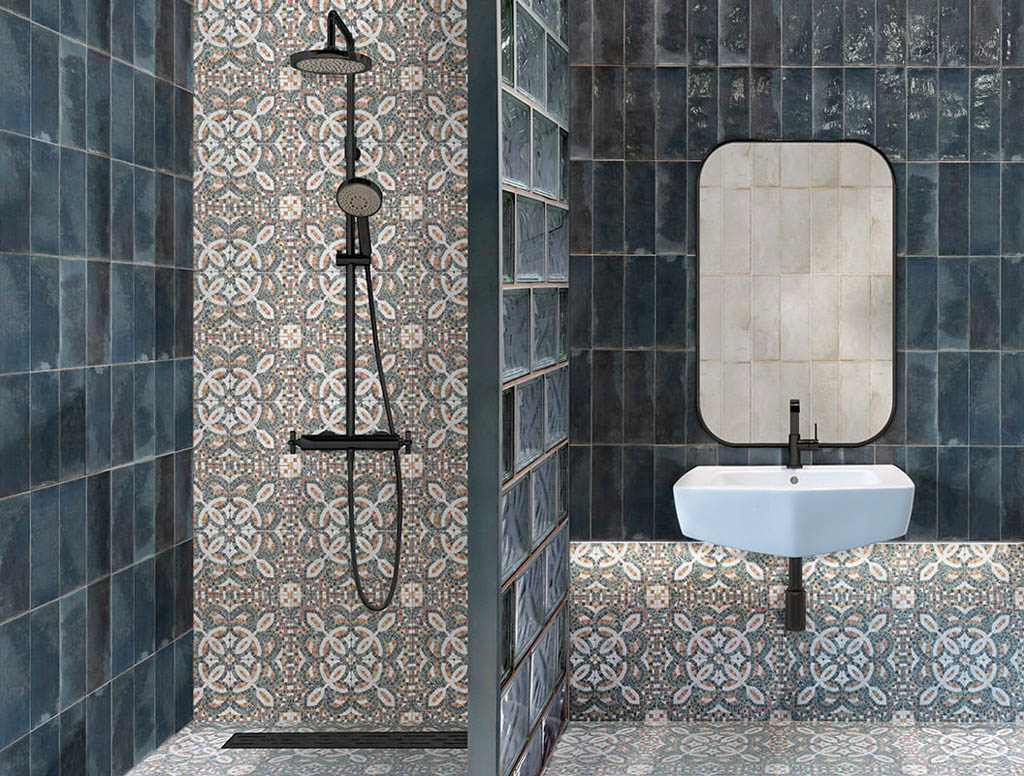 Mainzu Ceramica Via Augusta Csempe és Padlólap