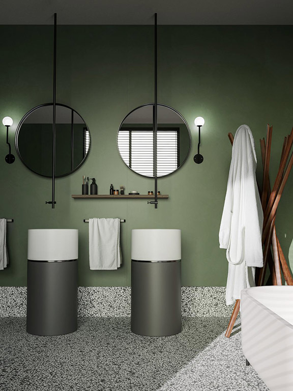 Marazzi Grande Resin Look Modern fürdőszoba