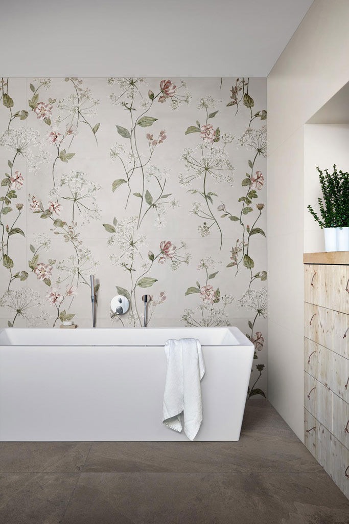 Marazzi White Deco Falburkolat 