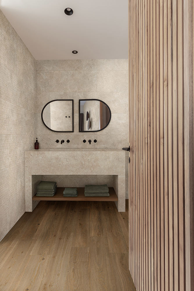 Marazzi Limestone Wall Falburkolat | Csempék és Járólapok