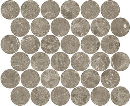 Margres Pure Stone Grey Circles mozaik 28x32 cm