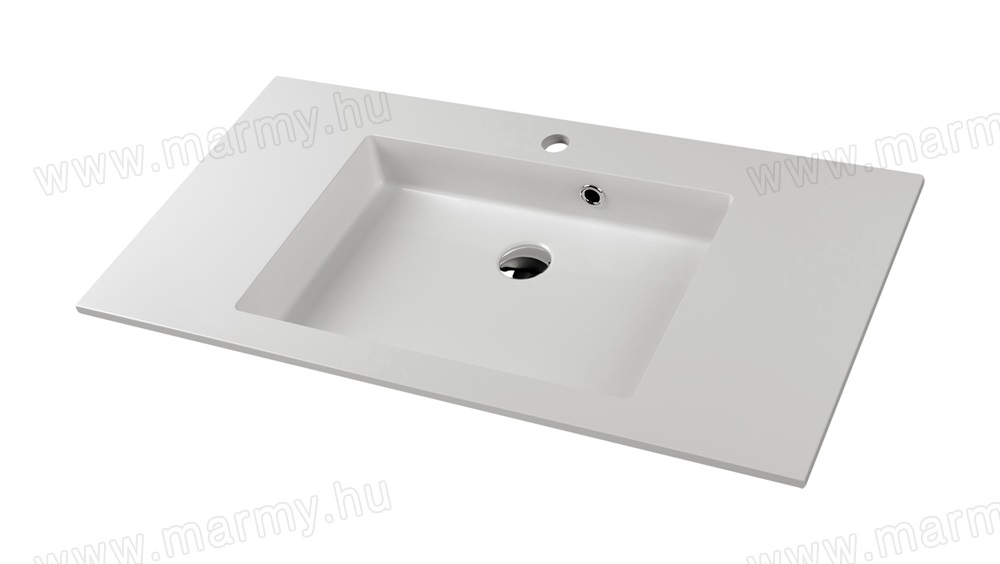 Marmy mosdó Marmy Lugano 90x48 fényes fehér