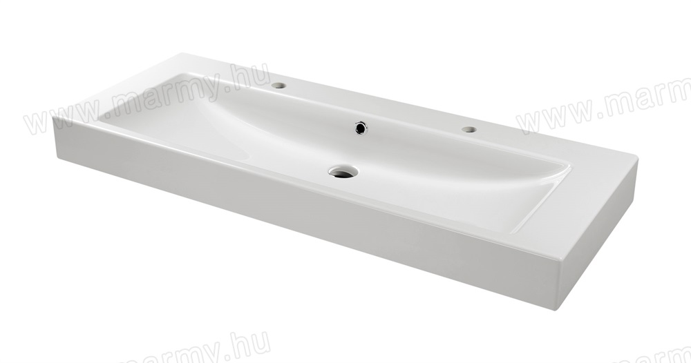 Marmy mosdó Marmy Modena 120x47 fényes fehér