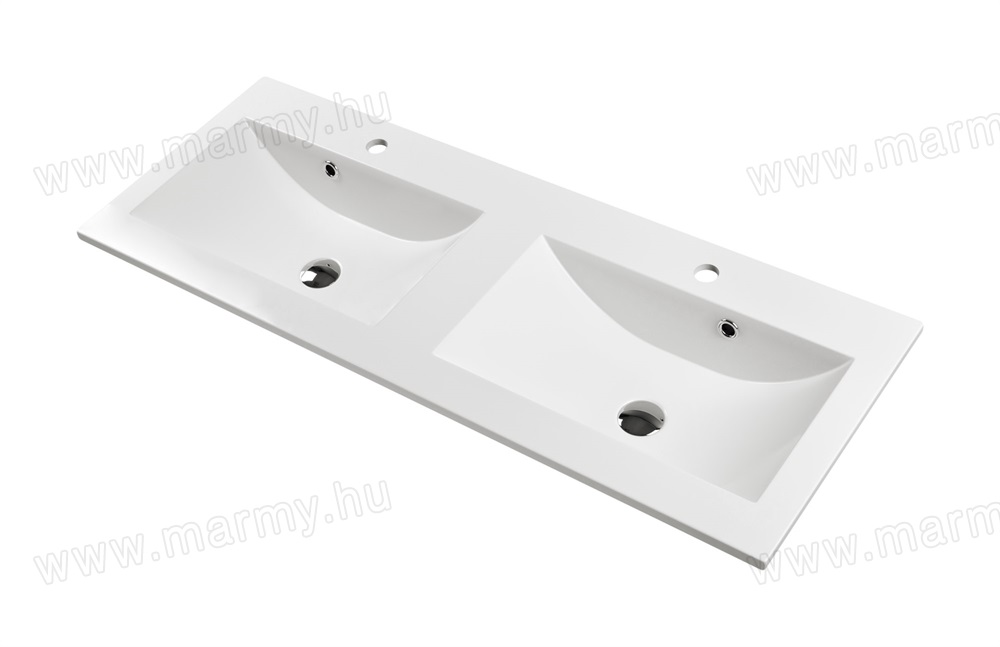 Marmy mosdó Marmy Lisette 120x45 fényes fehér