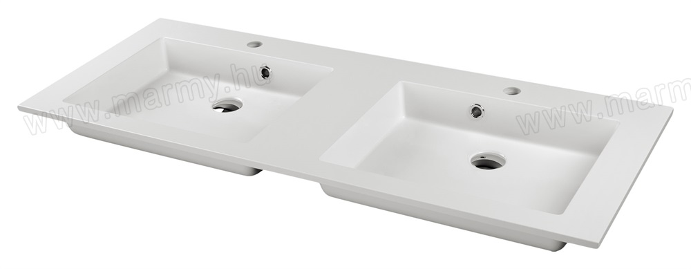 Marmy mosdó Marmy Lugano 120x48 fényes fehér
