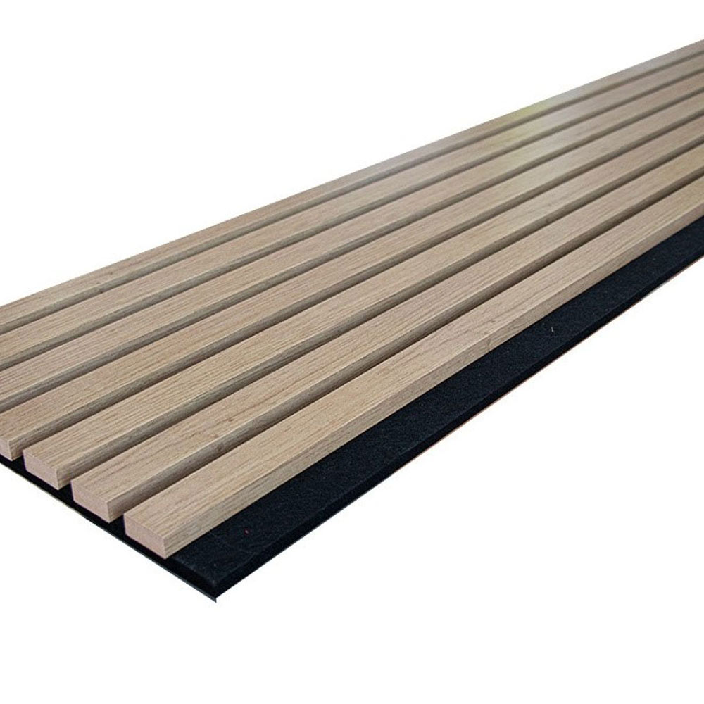 Profi Wall Akusztikus fali panel, filccel és MDF lamellákkal Rusztikus tölgy PWAF-23