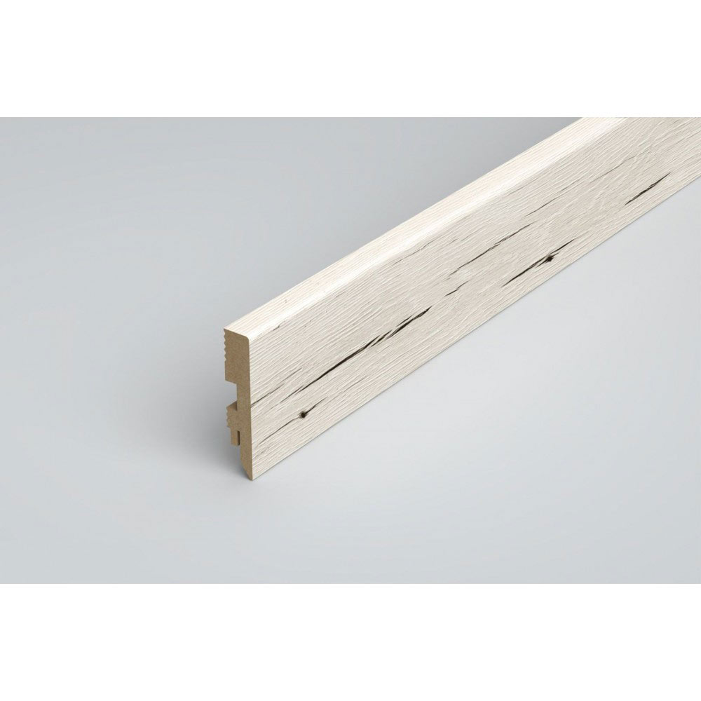 Arteo - PRESTIGE 80mm MDF szegőléc - 2,4m Silverstone tölgy CP80-945