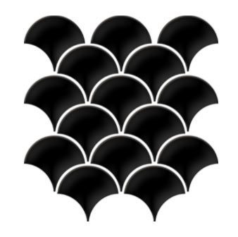 Valore Mix Slate Black Scale 31,5 x 30 mozaik