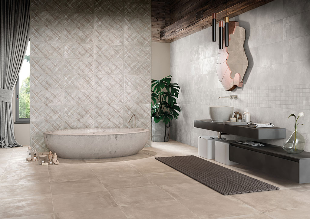 Musis Rebel Wall Modern fürdőszoba | Csempék és Járólapok