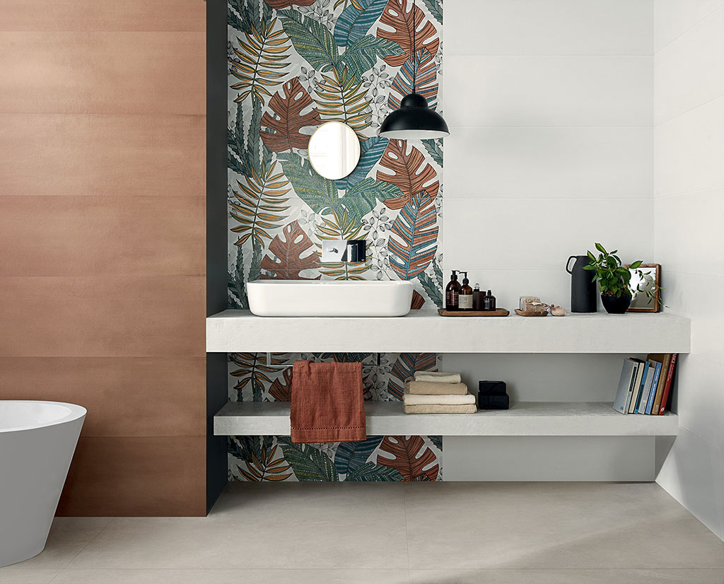 Musis Watercolor Falburkolat | Padlólapok és Csempék