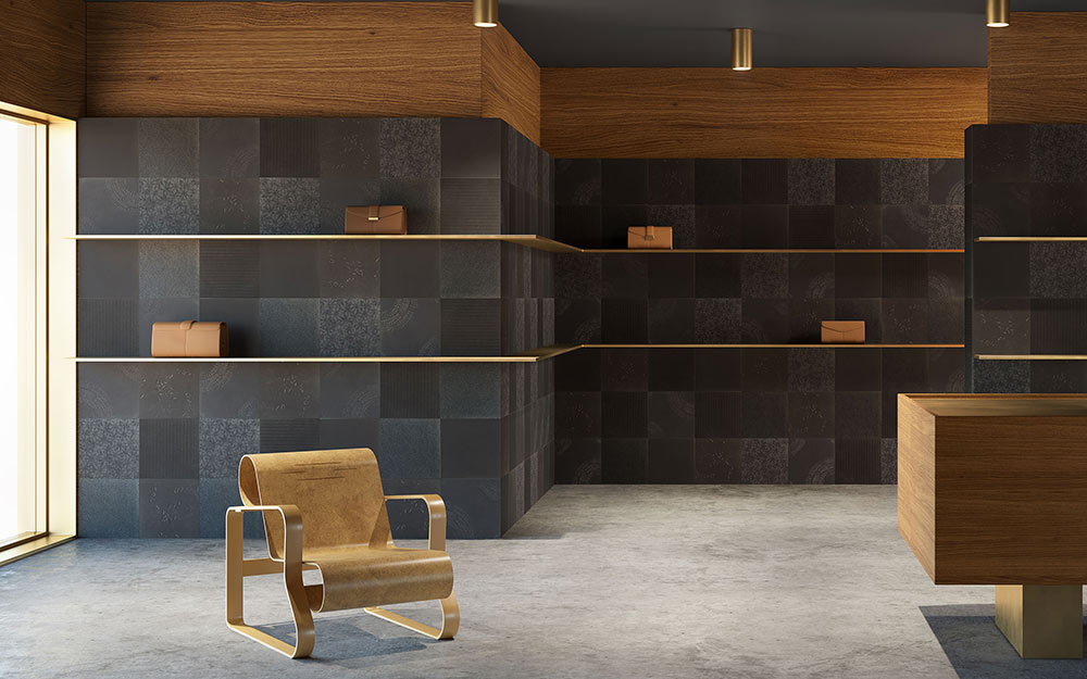 Mutina Chymia Falburkolat | Csempék és Padlólapok