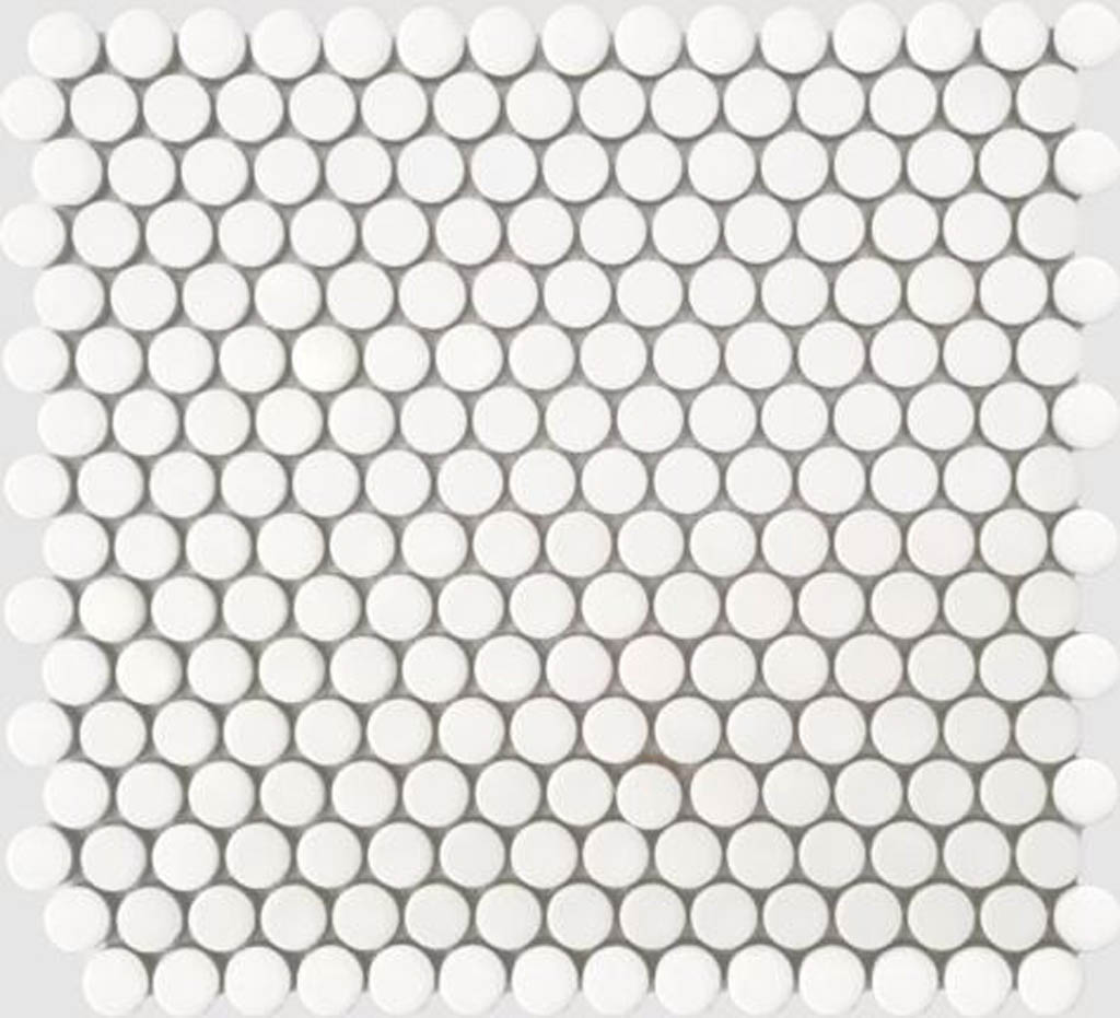 31,3x29,2 White S C matt mozaik