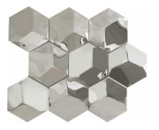 Valore Next Inox 3D Mosaic 25 x 31 mozaik