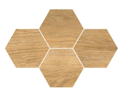 Valore Next Carvallo Hexagon 12,5 x 14,5 dekorcsempe