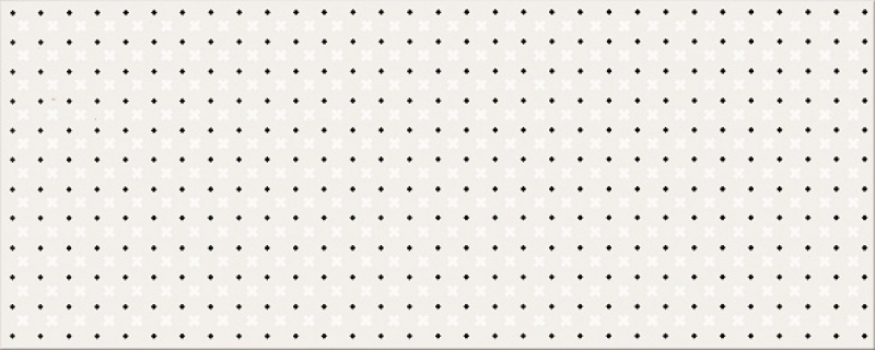 Opoczno dekorcsempe Opoczno Black&White Pattern B dekorcsempe