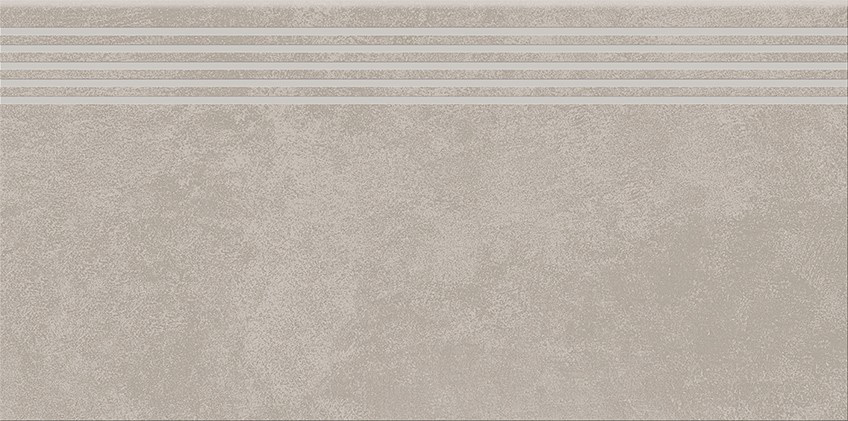 Opoczno Ares Light Grey lépcsőlap 29,7 x 59,8