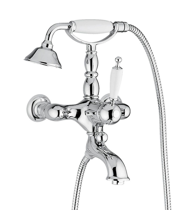 Bugnatese Oxford 6300 - kádcsaptelep szettel zuhanytartó nélkül