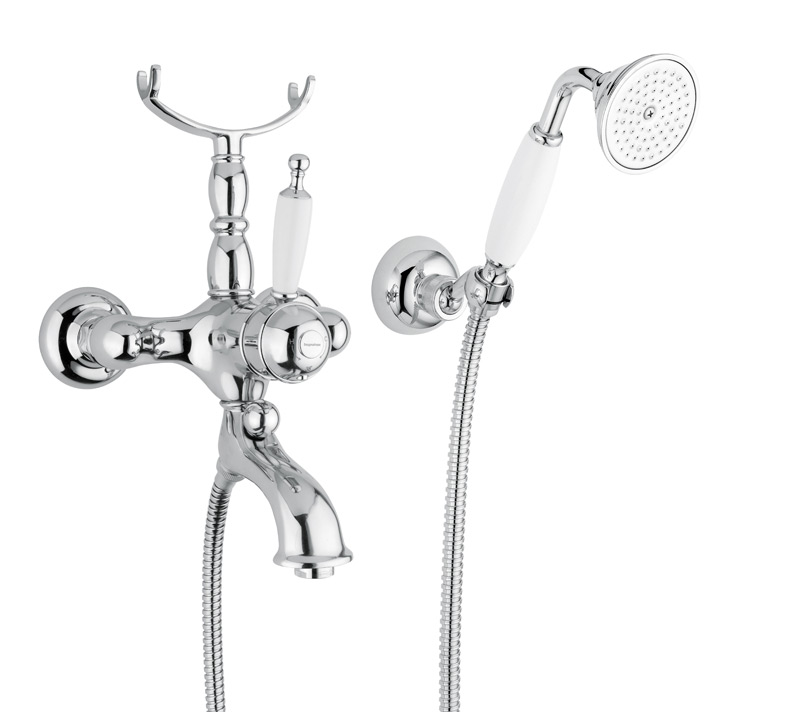 Bugnatese Oxford 6303 - termosztátos kádcsaptelep zuhanyszettel