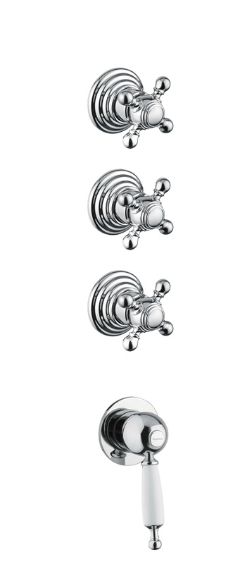 Bugnatese Oxford 6307 - fal alatti 3 állású zuhanycsaptelep