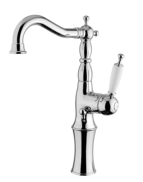 Bugnatese Oxford 6317SC - magasított mosdócsaptelep klikk-klakk leeresztővel