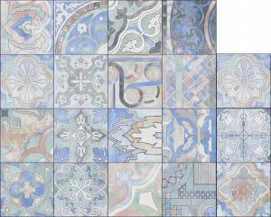 Pamesa Senesi Empoli Aquamarine padlólap 22,3 x 22,3