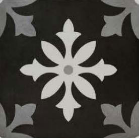 Pamesa Art Degas Negro padlólap 22,3 x 22,3