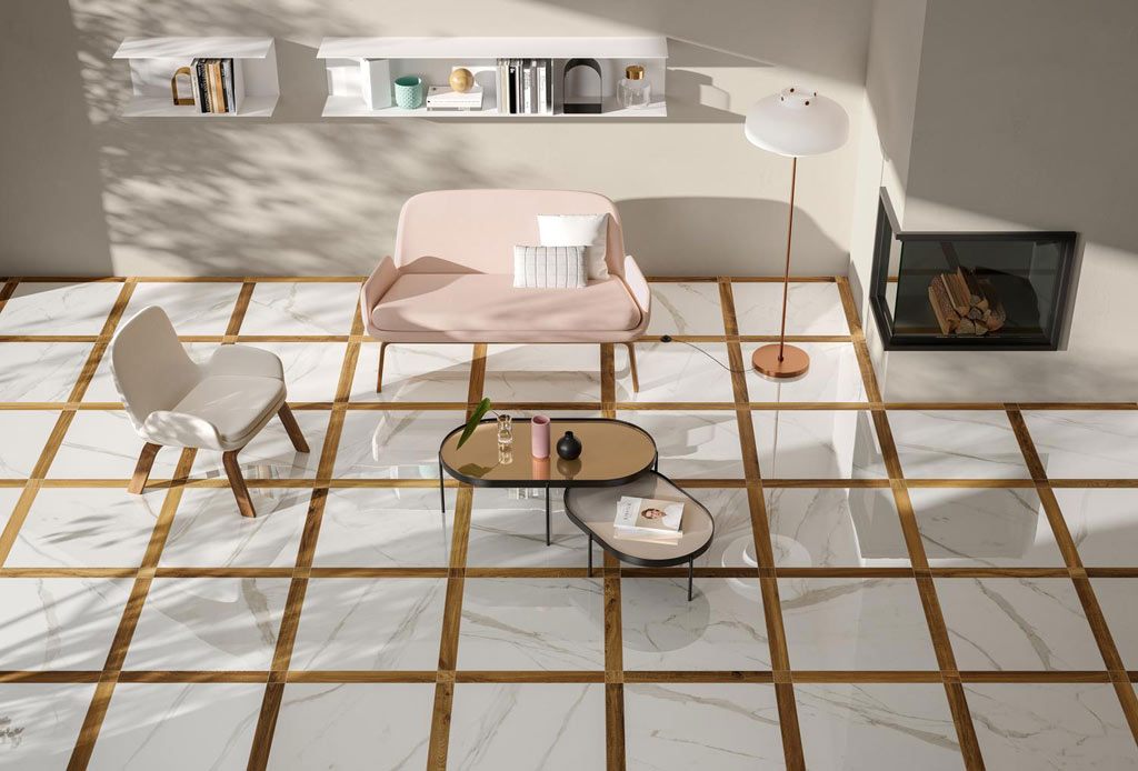 Panaria Nuance falburkolatok és padlólapok