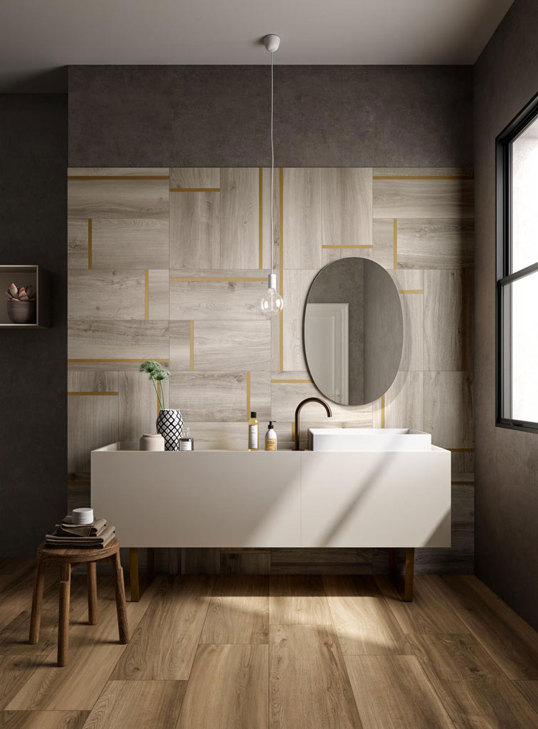 Panaria Nuance falburkolatok és padlólapok