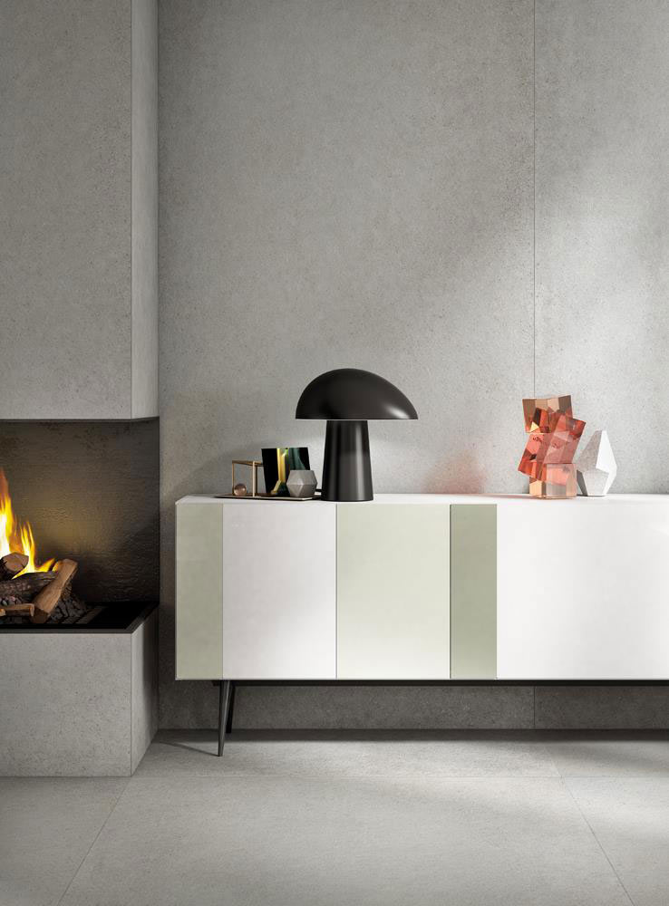 Panaria Zero 3 Context falburkolatok és padlólapok