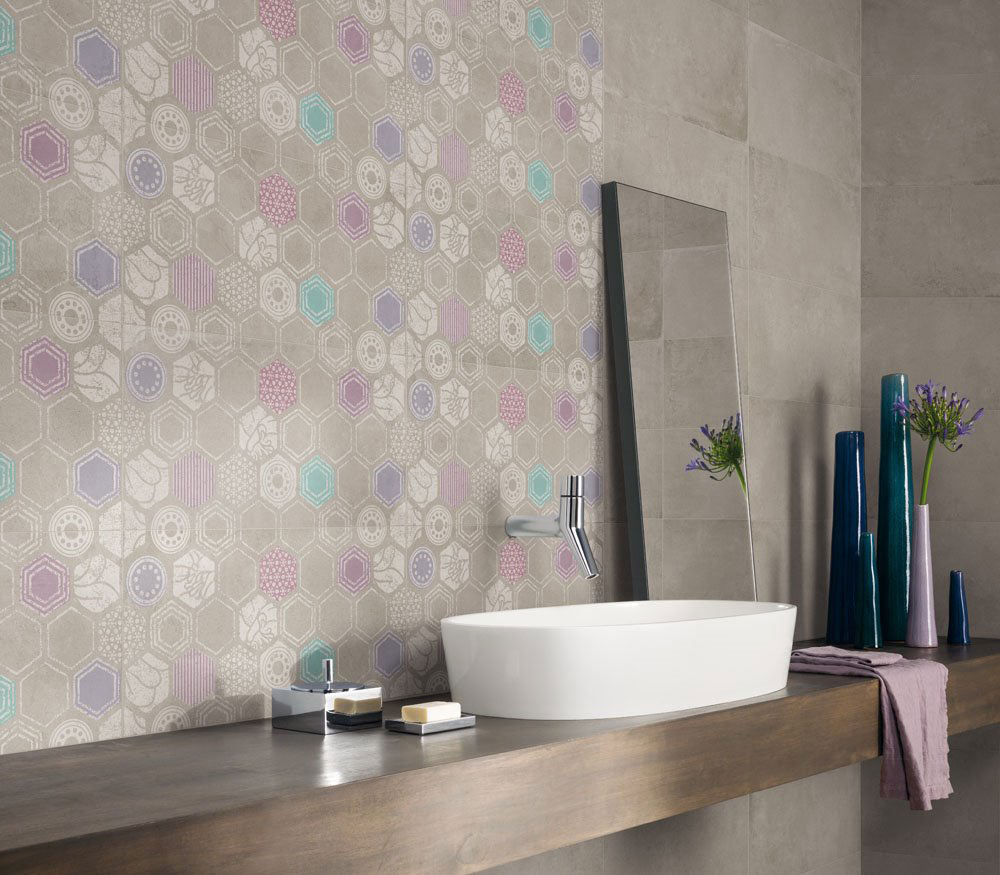 Panaria Urbanature falburkolatok és padlólapok