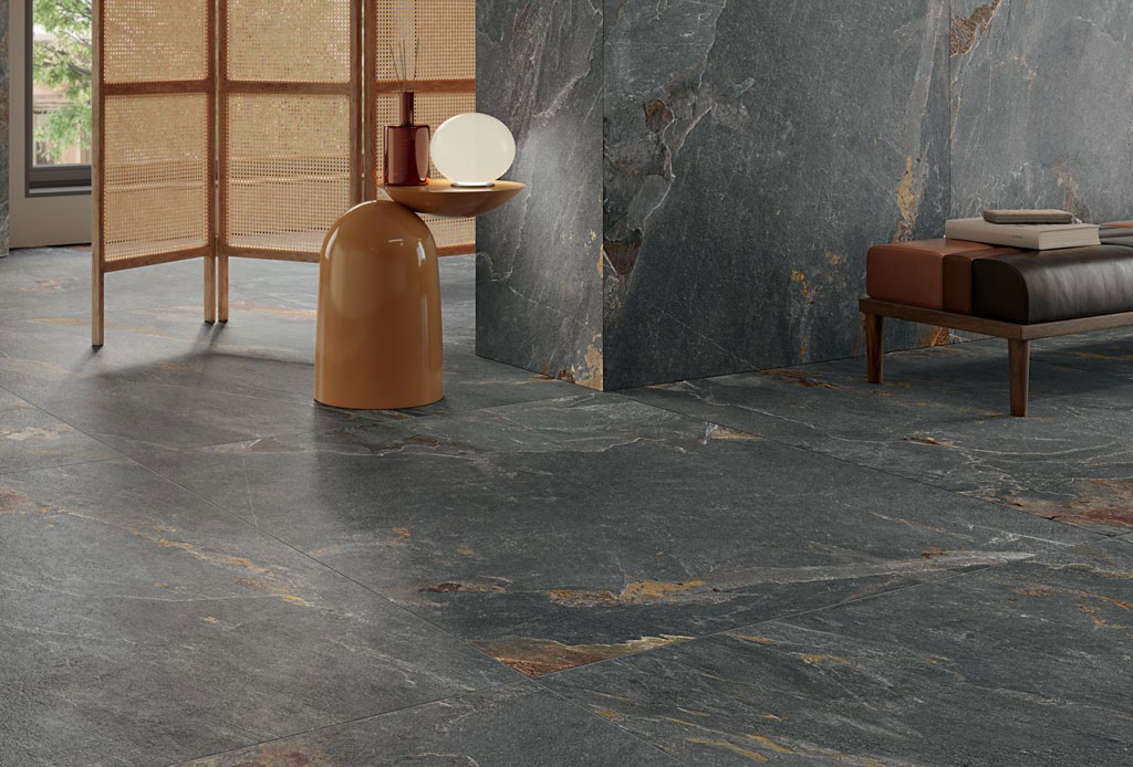 Panaria Zero 3 Stone Trace falburkolatok és padlólapok