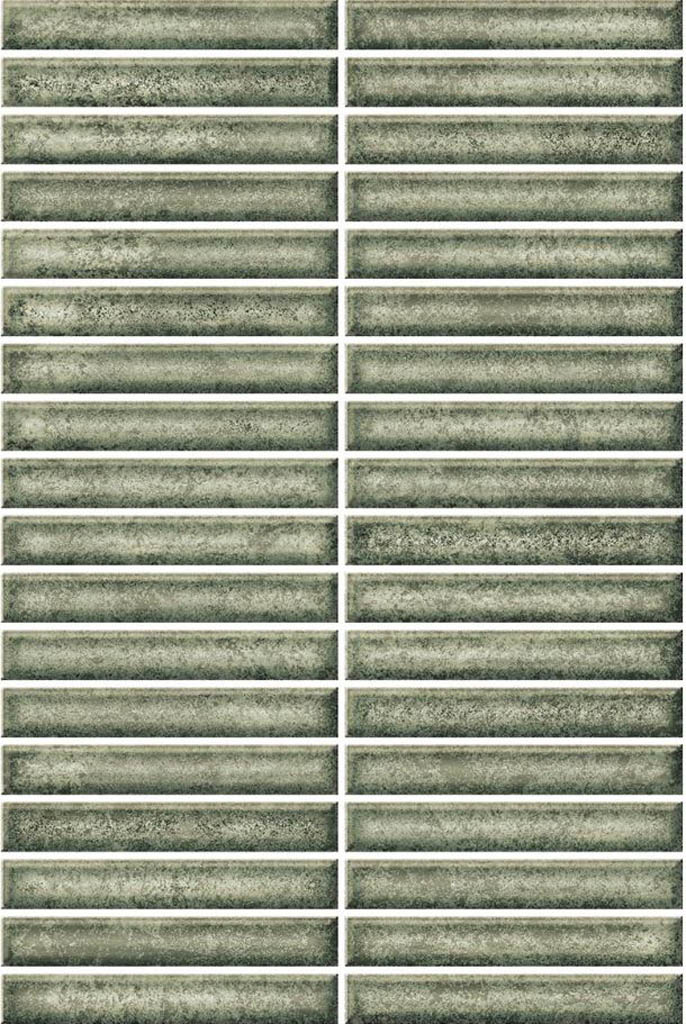 Paradyz Monpelli Mozaika Nacinana Murarno Olive mozaik 19,8x29,8 cm