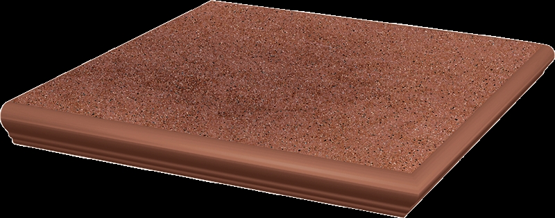 Paradyz Taurus Brown lépcsőlap 33 x 33