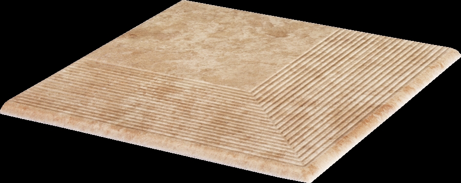 Paradyz Ilario Beige Stopnica Narozna lépcsőlap 30 x 30