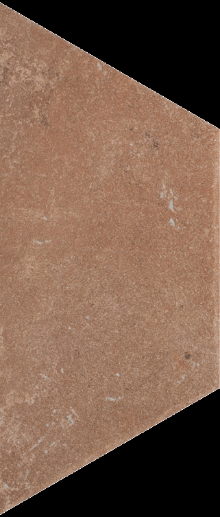 Paradyz Scandiano Rosso Trapez padlódekor 12,6 x 29,6