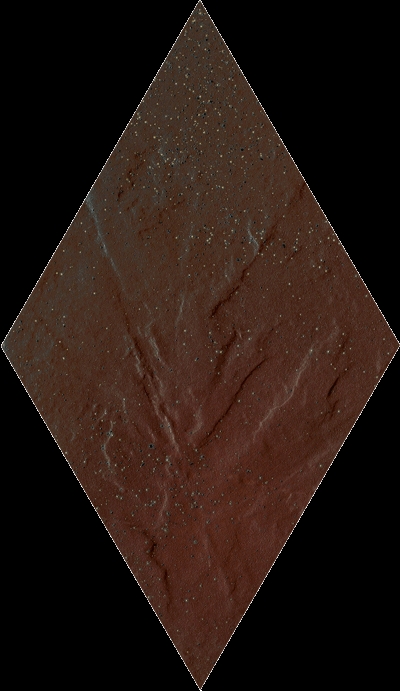 Paradyz Semir Brown Romb padlódekor 14,6 x 25,2