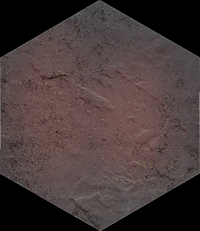 Paradyz Semir Rosa Heksagon padlódekor 26 x 26