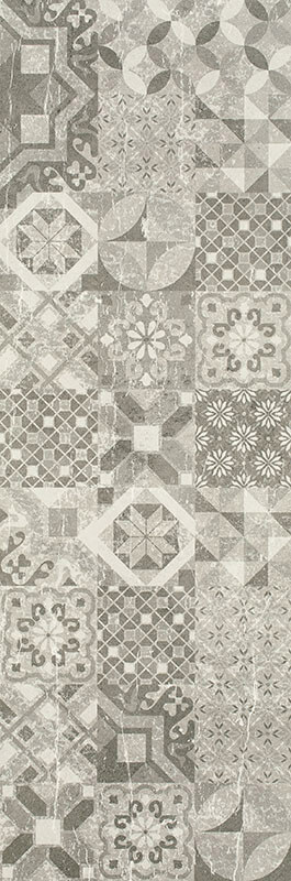 Paradyz Pure City Grys Sciana Dekor dekorcsempe 29,8 x 89,8