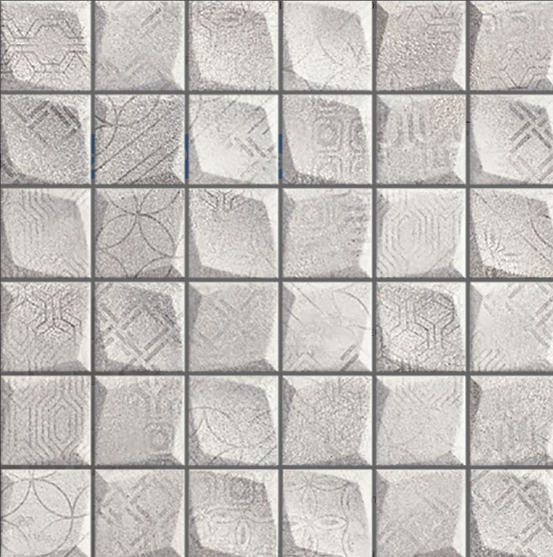 Paradyz Harmony Grys Mozaika Prasowana mozaik 29,8 x 29,8