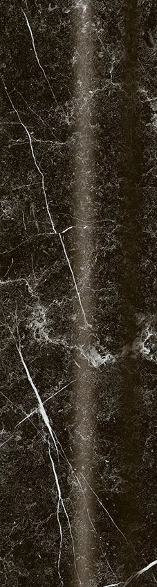 Paradyz Arctic Storm Nero Glossy lábazati elem 8x29,8 cm