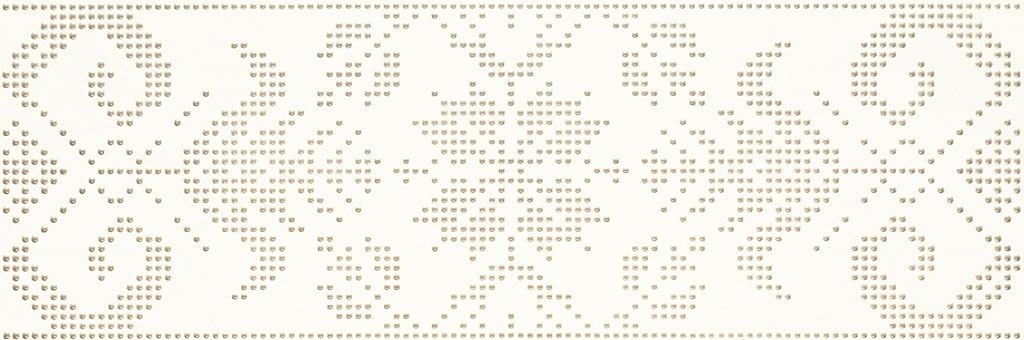 Paradyz Caya Bianco A dekorcsempe 25x75 cm