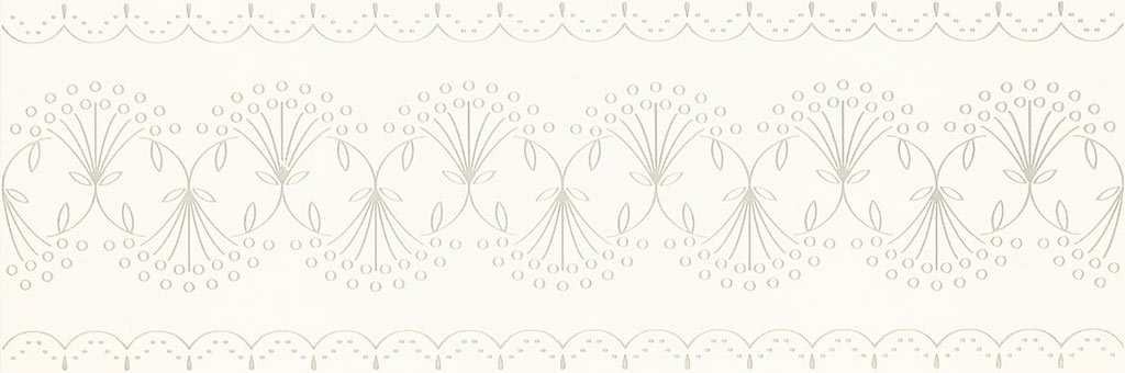 Paradyz Caya Bianco B dekorcsempe 25x75 cm