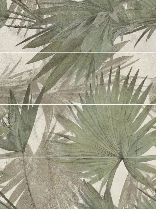 Paradyz Green Philosophy Olive Panel Matt dekorkép 29,8x89,8 cm