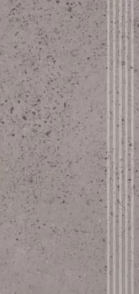 Paradyz Industrialdust Light Grys Mat lépcsőlap 29,8x59,8 cm