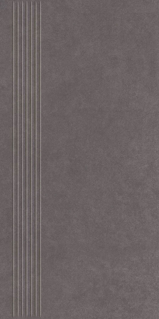 Paradyz Intero Grafit Mat lépcsőlap 29,8x59,8 cm